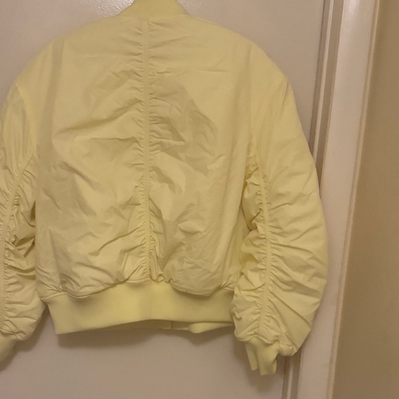 BDG Light Yellow Bomber Jacket - Picture 5 of 5